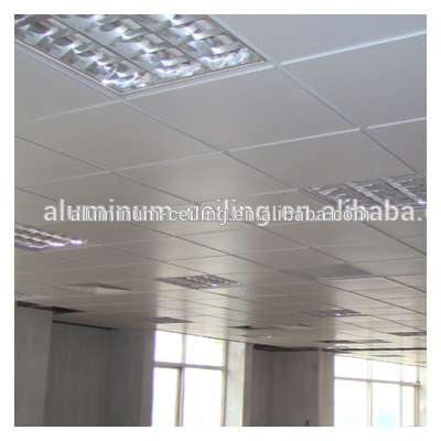 high quality perforated fireproof aluminum clip in ceiling tile suspended decorative ceiling